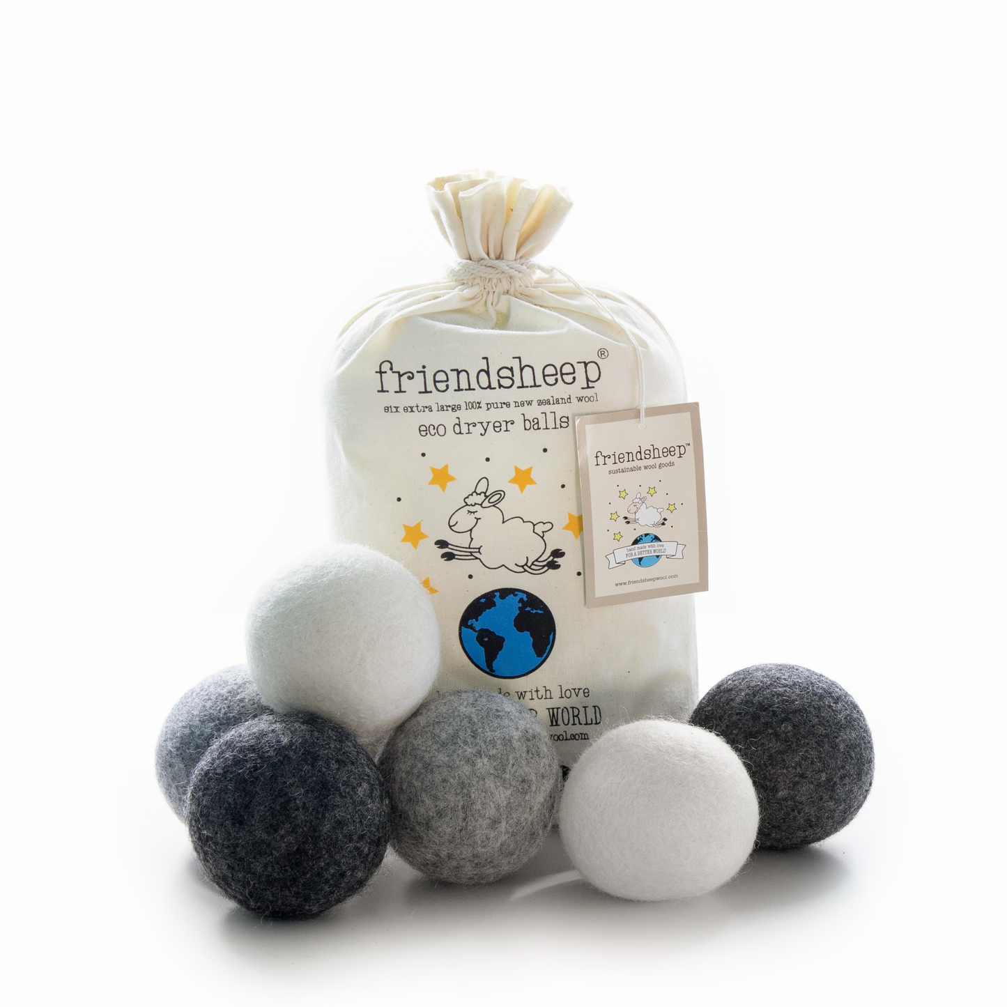 Grey Daze Eco Wool Dryer Balls