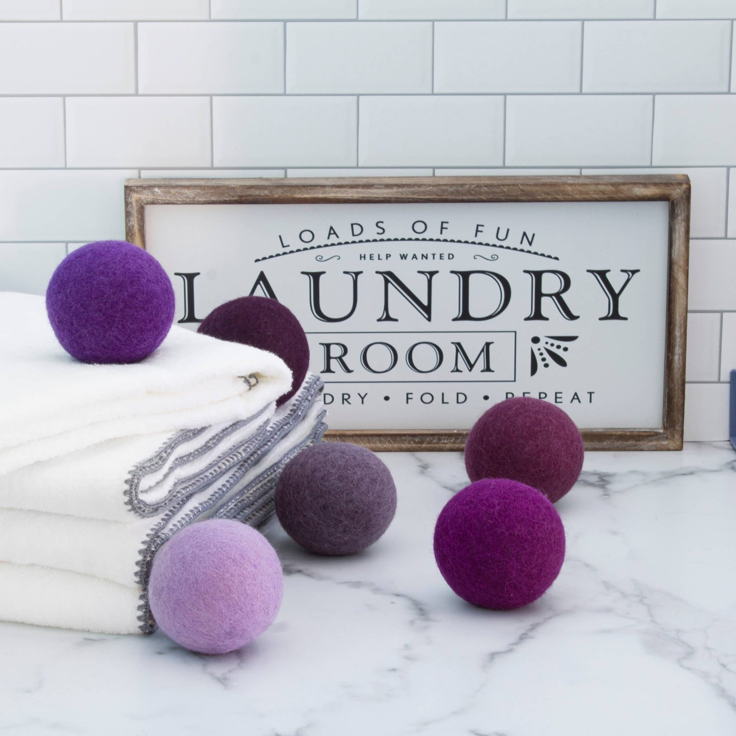 Purple Haze Eco Wool Dryer Balls