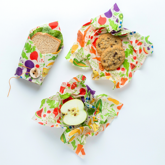 Bee's Wrap Lunch 3 Pack - Garden Party