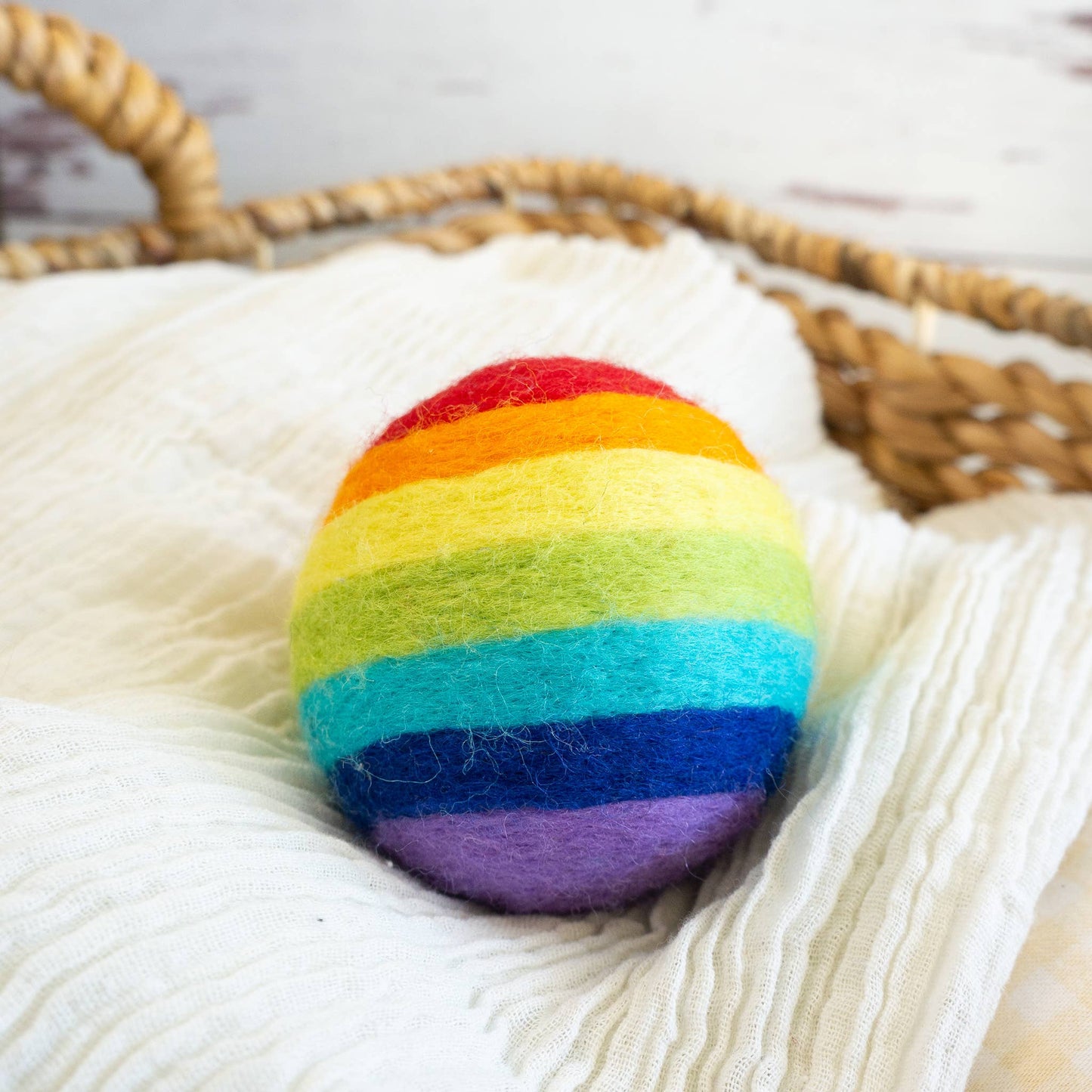 Rainbow Eco Wool Dryer Balls - Set of 3 - Pride