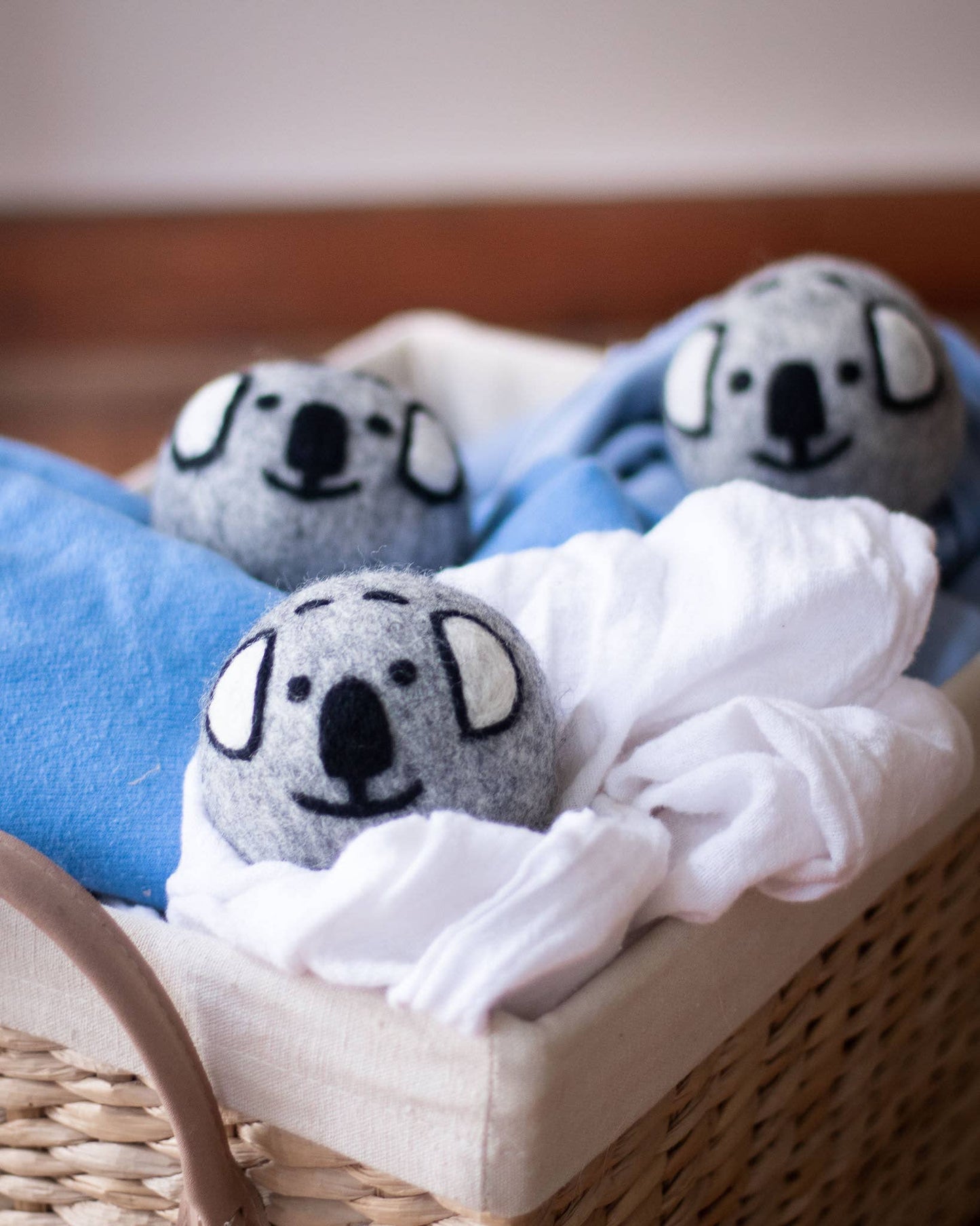 Cuddly Koalas Eco Wool Dryer Balls - Set of 3