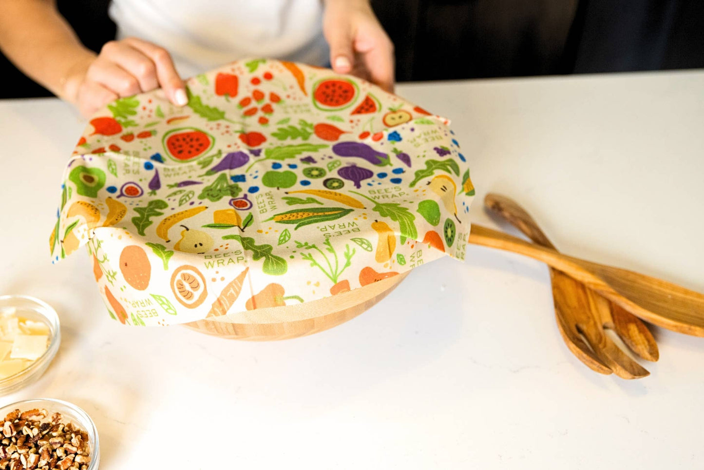 Bee's wax Food Wrap Assorted 3 Pack - Garden Party