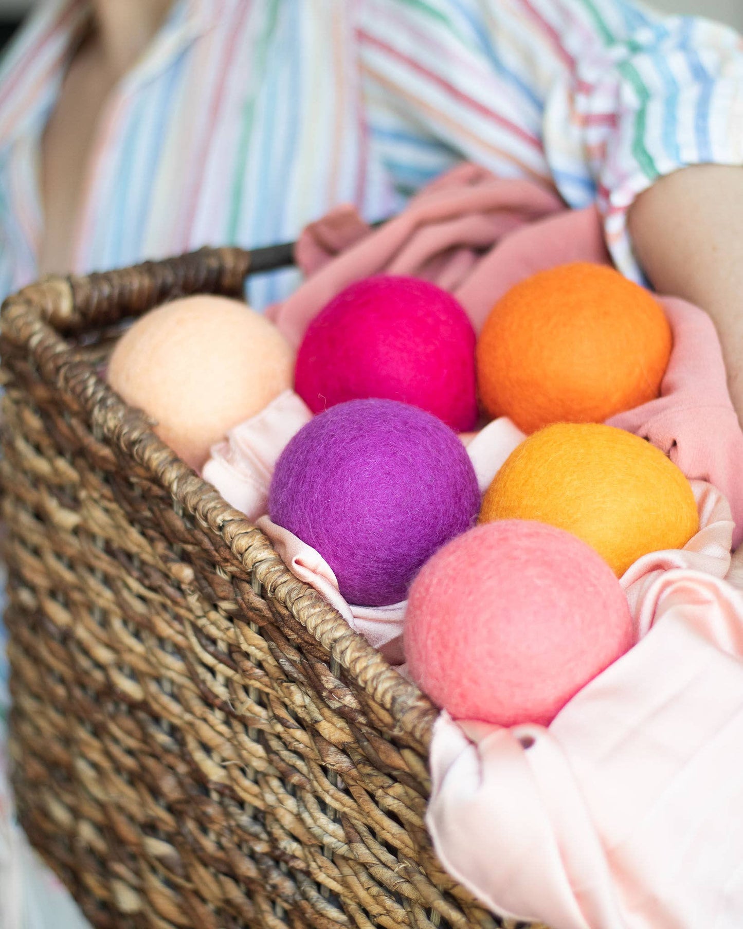 Tropical Sunset Eco Wool Dryer Balls