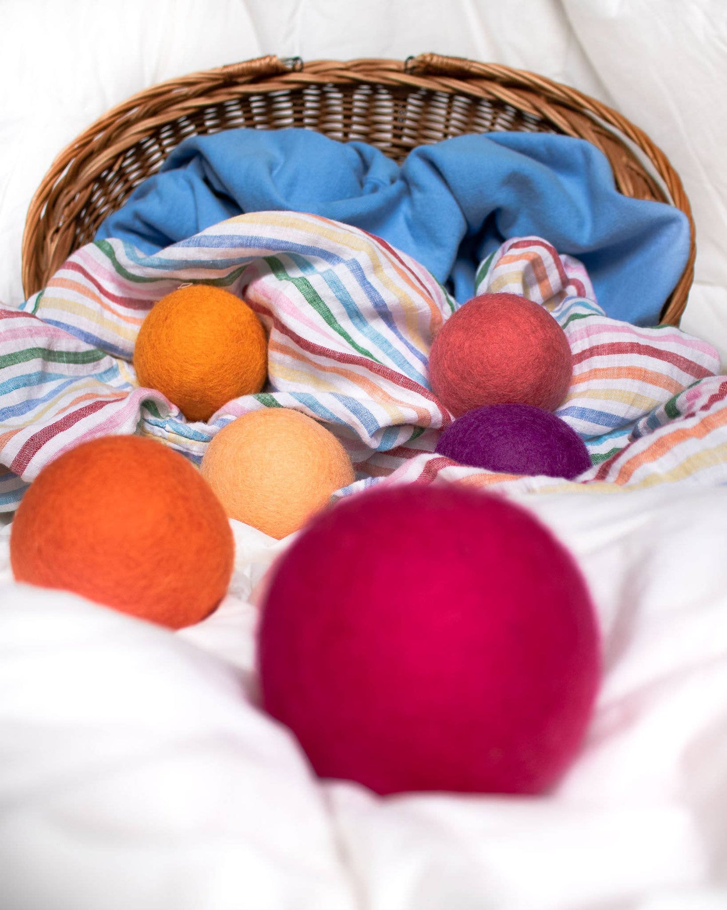 Tropical Sunset Eco Wool Dryer Balls