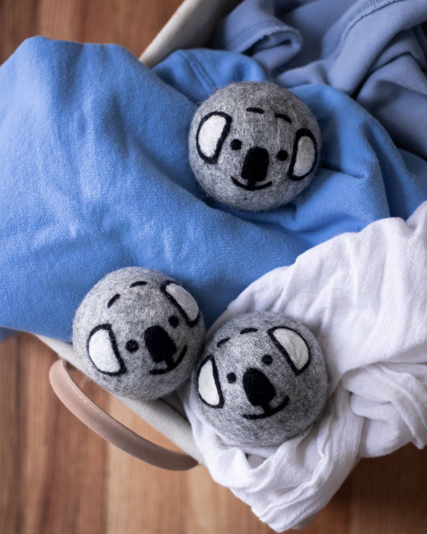 Cuddly Koalas Eco Wool Dryer Balls - Set of 3