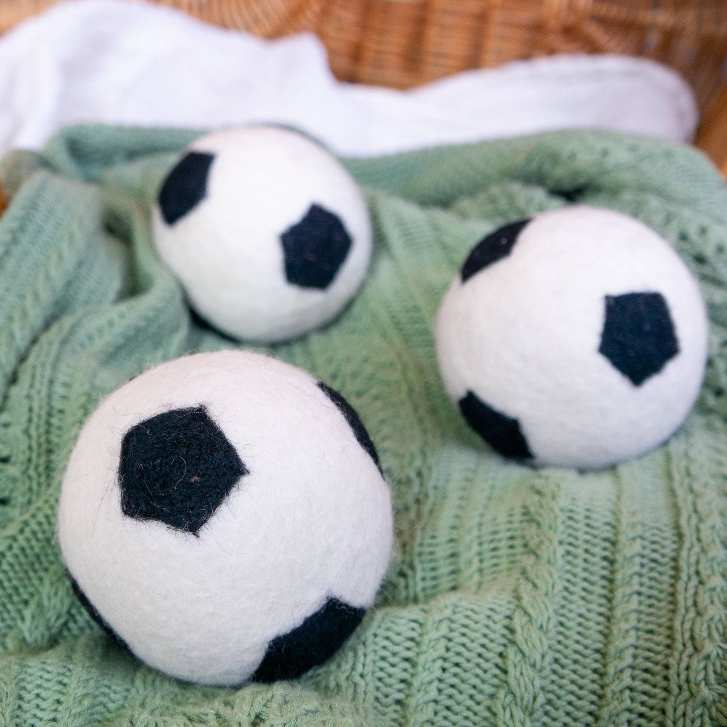 Soccer Eco Wool Dryer Balls - WORLD CUP