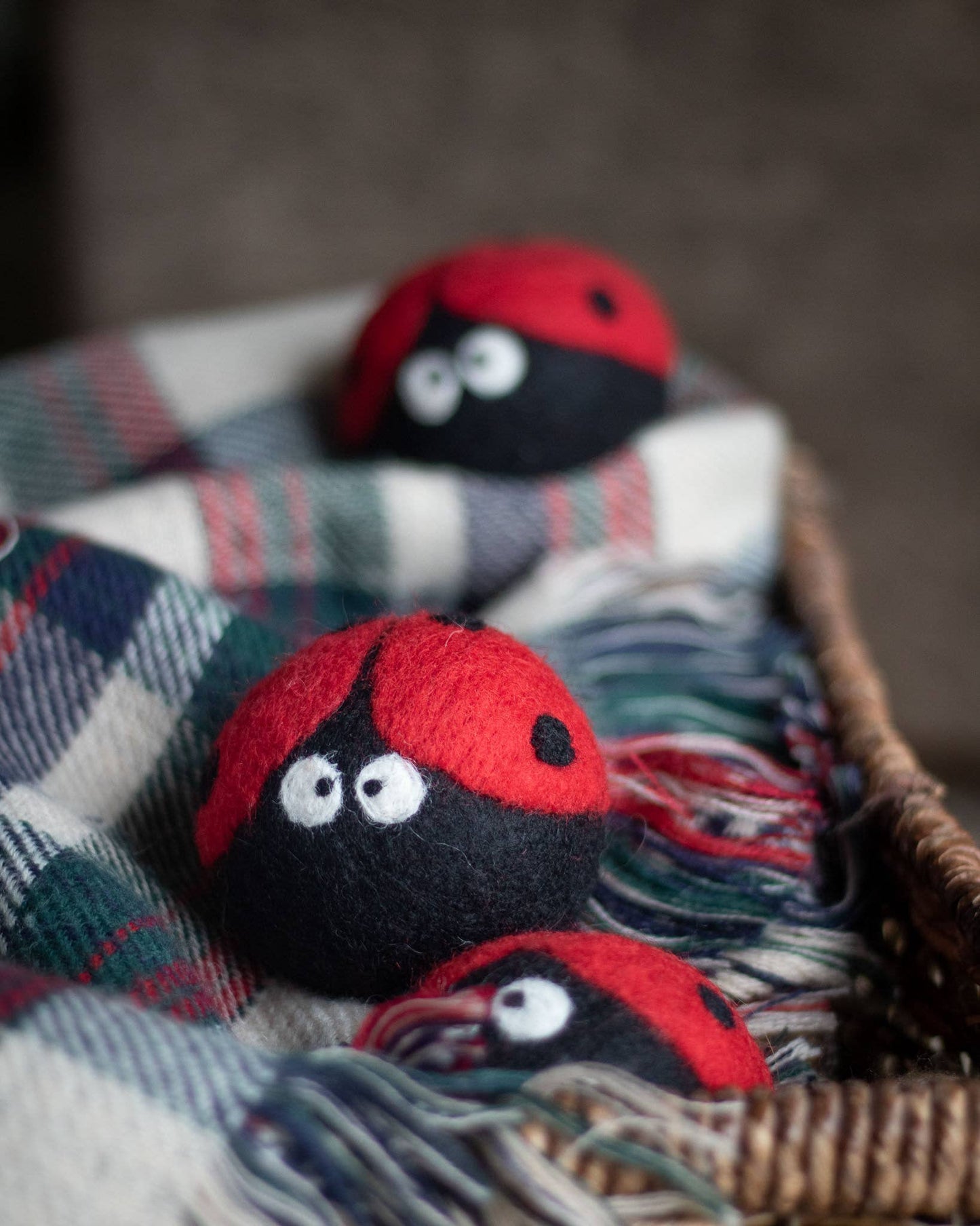 Laundrybugs Eco Wool Dryer Balls (LADYBUG)