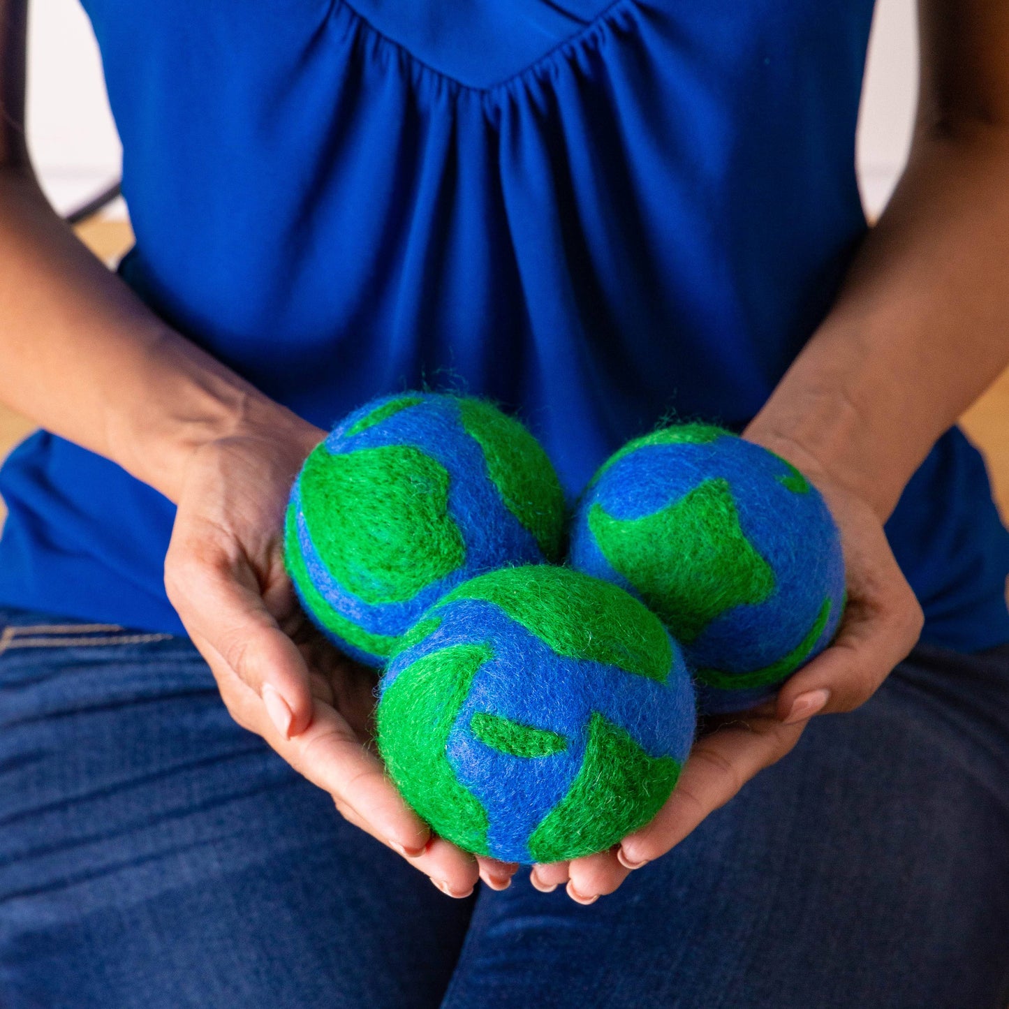 Earth Trio Eco Wool Dryer Balls - Set of 3