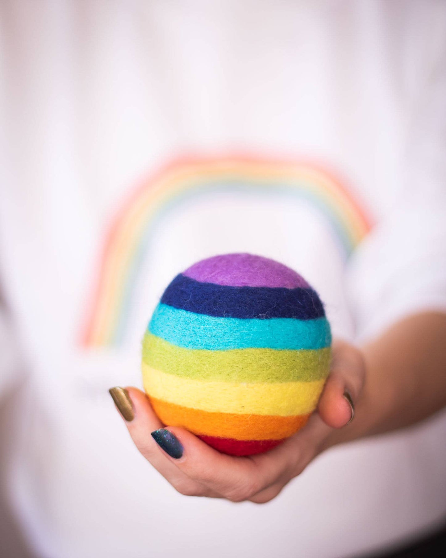 Rainbow Eco Wool Dryer Balls - Set of 3 - Pride