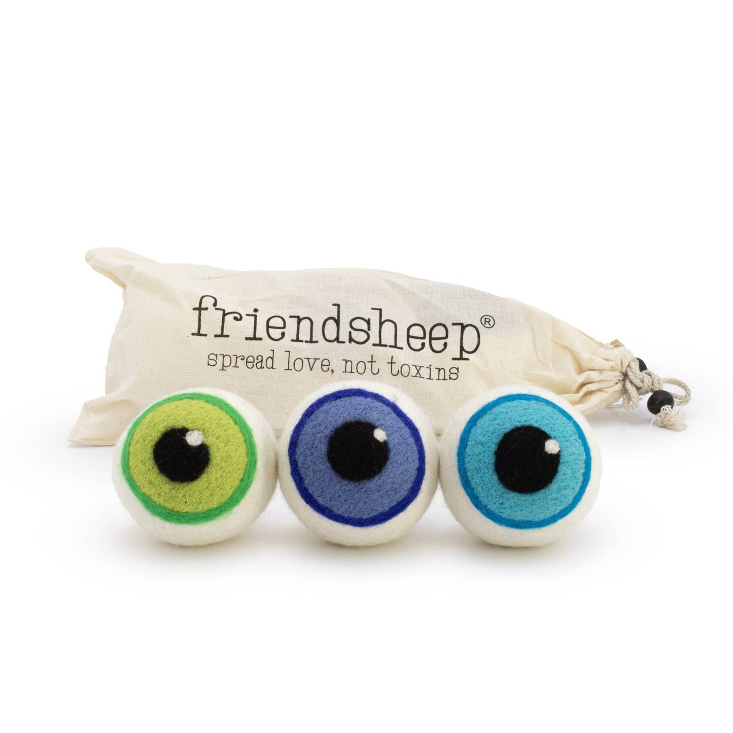 Blue Eerie Eyeballs (Eco Dryer) - Limited Edition - Set of 3