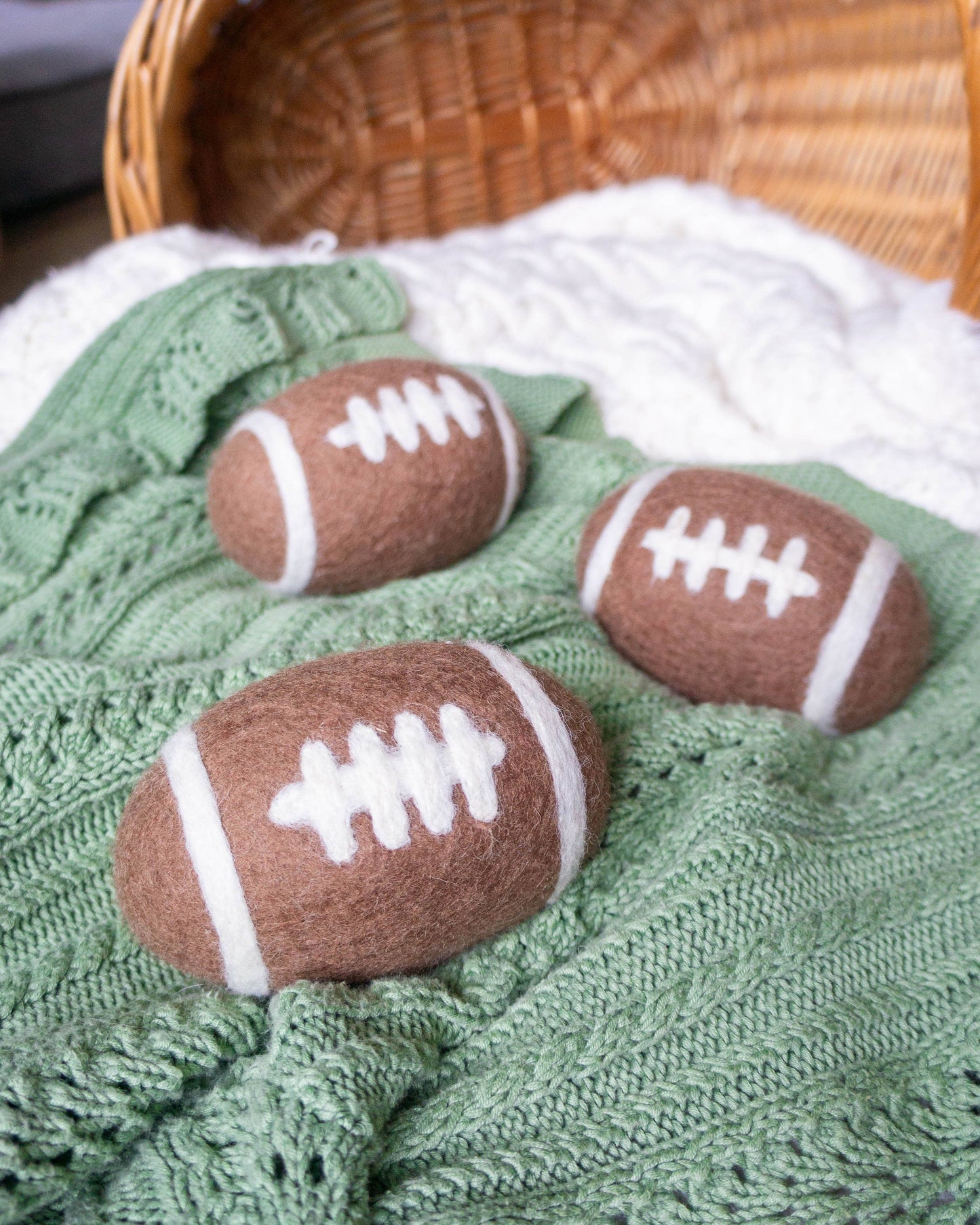 Football Eco Wool Dryer Balls - GAME DAY