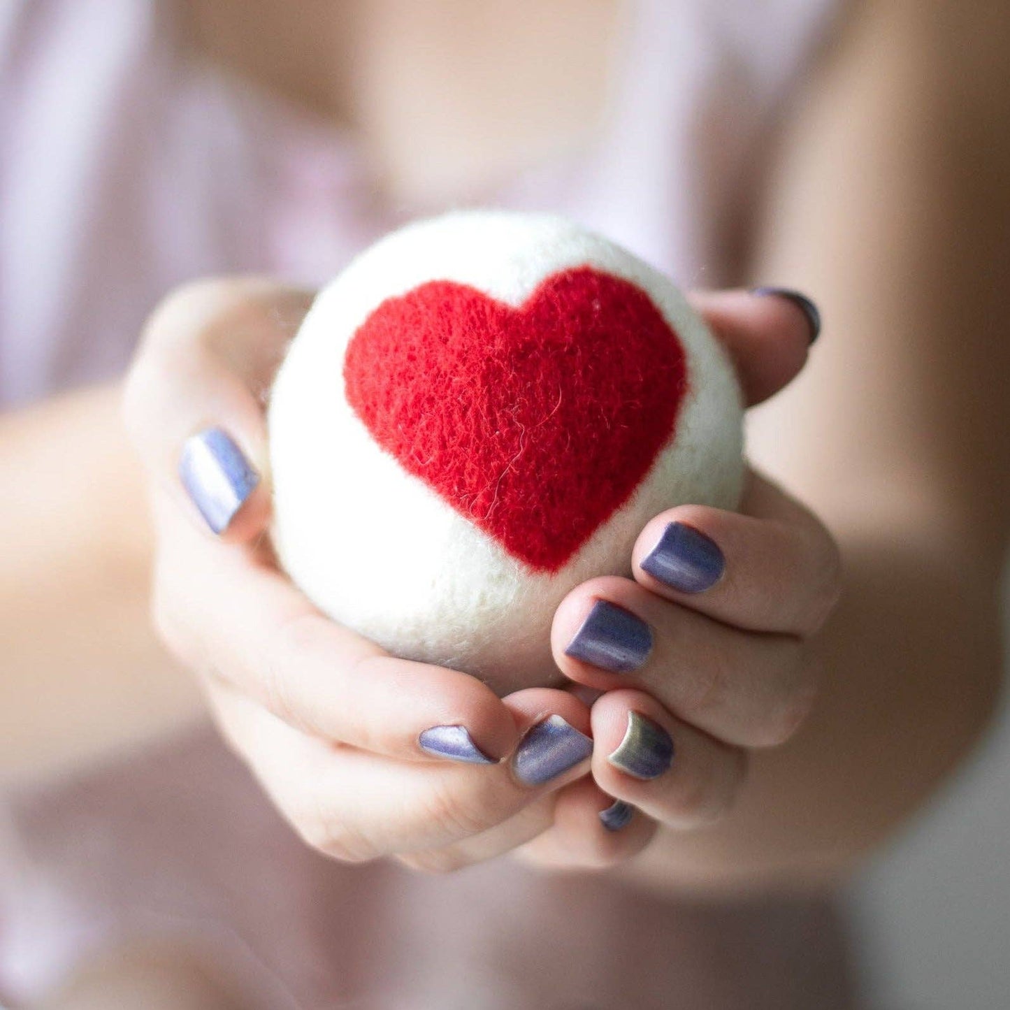 Heart Trio Eco Wool Dryer Balls - Set of 3