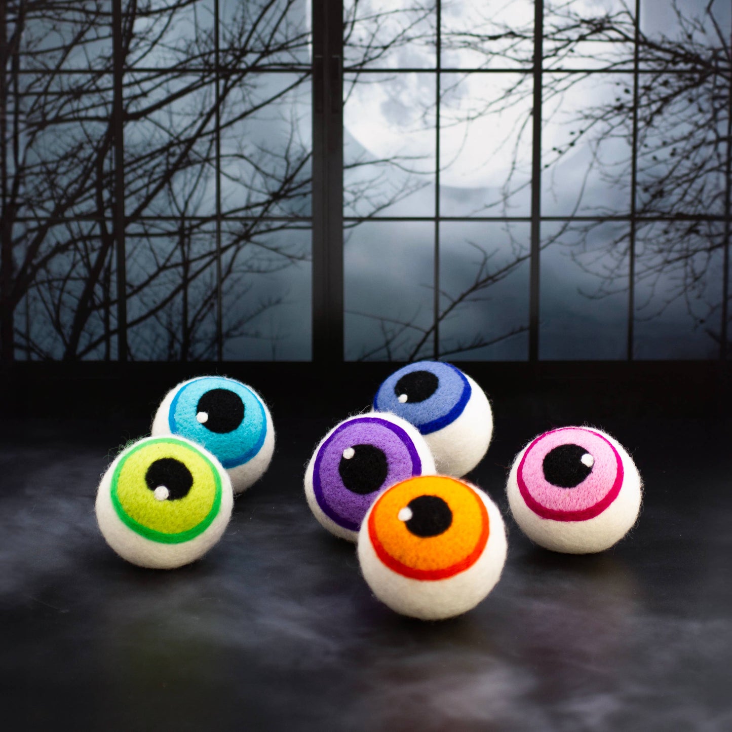 Blue Eerie Eyeballs (Eco Dryer) - Limited Edition - Set of 3