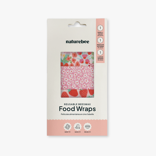 Beeswax Wrap Variety Set - Pink