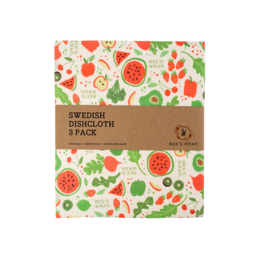 Swedish Dishcloth 3 Pack - Garden Party Prints