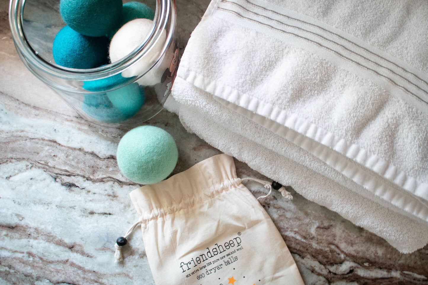 Blue Ocean Eco Wool Dryer Balls